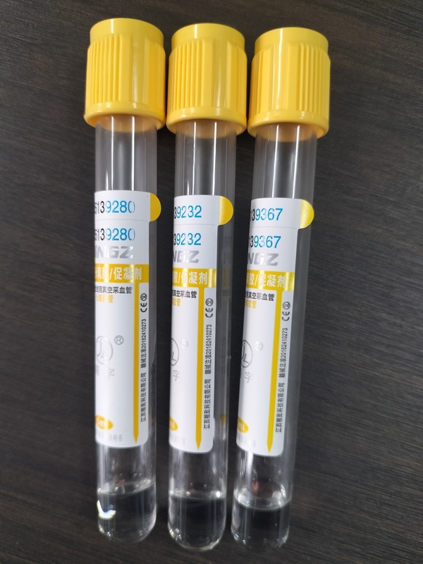 Tubo di raccolta di sangue per laboratori clinici