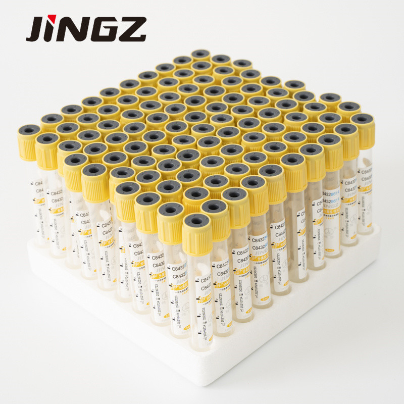Tubo per l' attivazione del coagulo di gel medico vetro / PET Vauum Tubo di raccolta del sangue 2ml-10ml